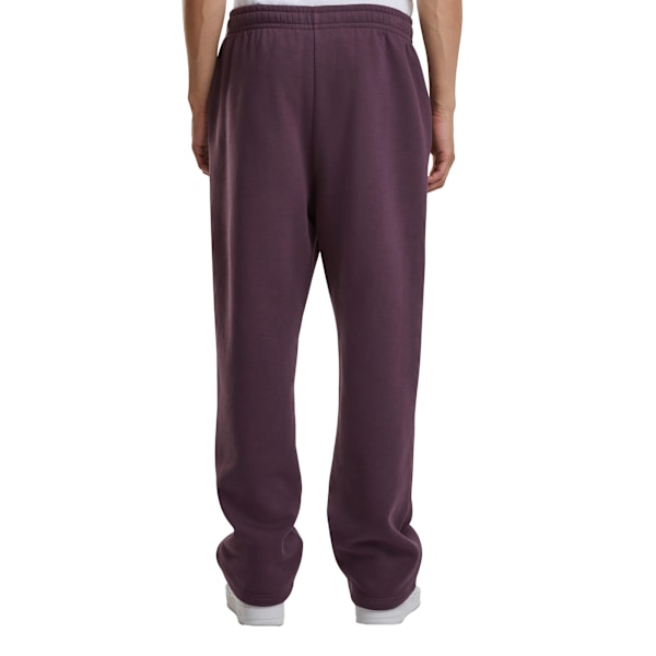 Build Your Brand Unisex Vuxen Fluffiga Joggingbyxor 4XL Plommon P Plum Purple 4XL