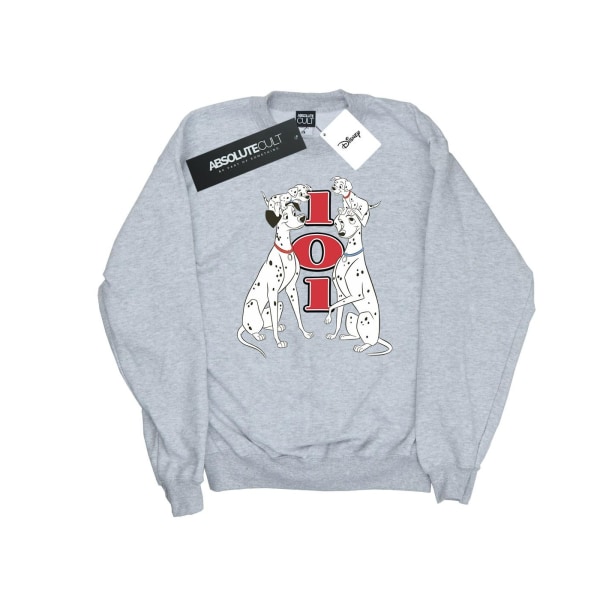 Disney Mens 101 Dalmatiner Family Sweatshirt XL Sports Grey Sports Grey XL