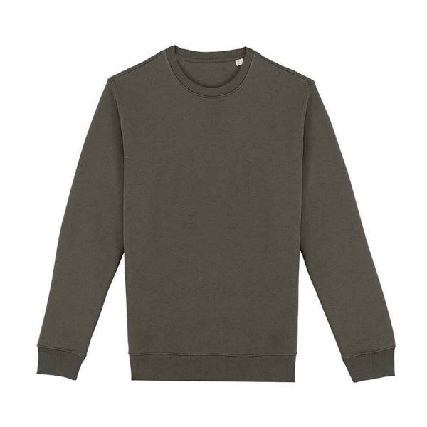 Native Spirit Unisex Crew Neck Sweatshirt XS Organisk Khaki Organic Khaki XS