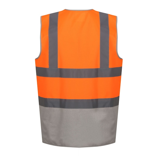 Regatta Pro Tvåfärgad Hi-Vis Väst L Fluro Orange/Seal Grey Fluro Orange/Seal Grey L