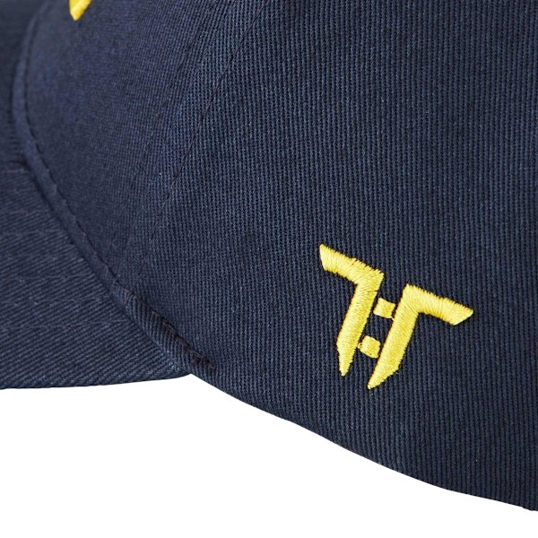 Tokyo Time Unisex Vuxen One Championship Logotyp Baseballkeps One Navy Blue/Yellow One Size