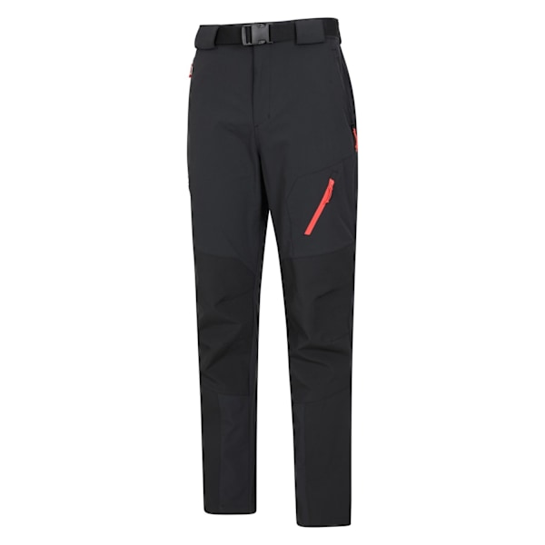 Mountain Warehouse Mens Forest Hiking Trousers 28L Svart Black 28L