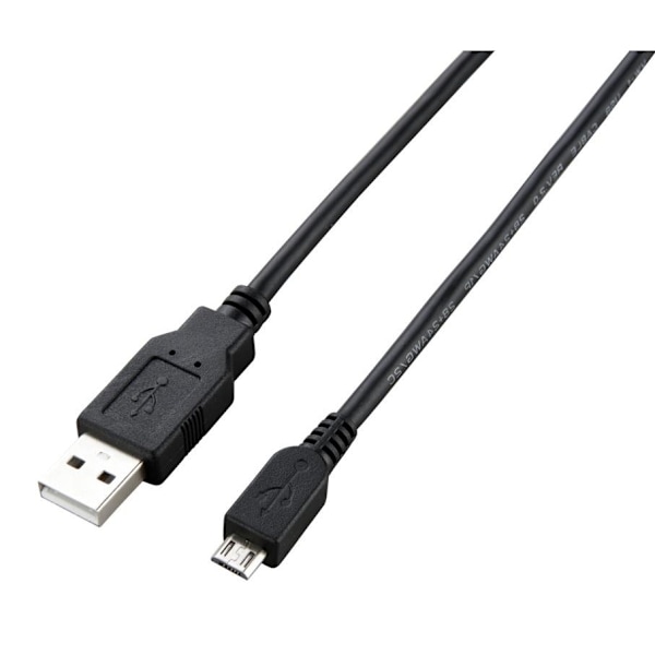 Ross USB till Micro-kabel 1m Svart Black 1m