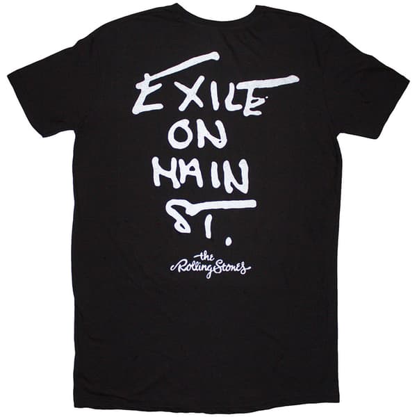 The Rolling Stones Dam/Dam Ya Gotta Roll Exile Ryggtryck Black XL