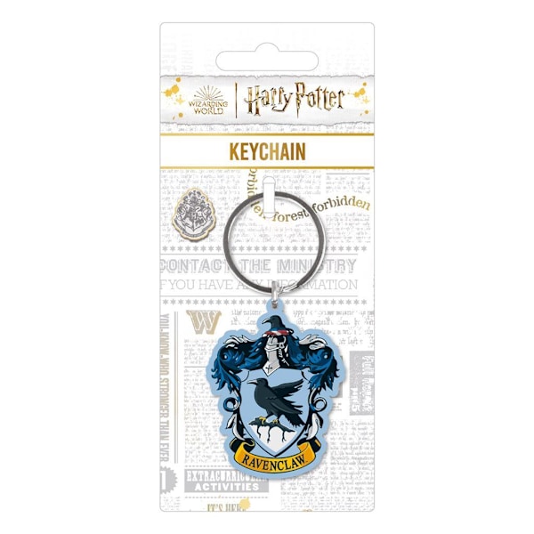 Harry Potter Ravenclaw Metallnyckelring En Storlek Blå/Brons Blue/Bronze One Size