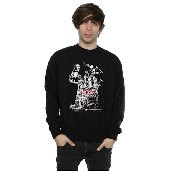 Beetlejuice Herr Graveyard Pose Sweatshirt 3XL Svart Black 3XL