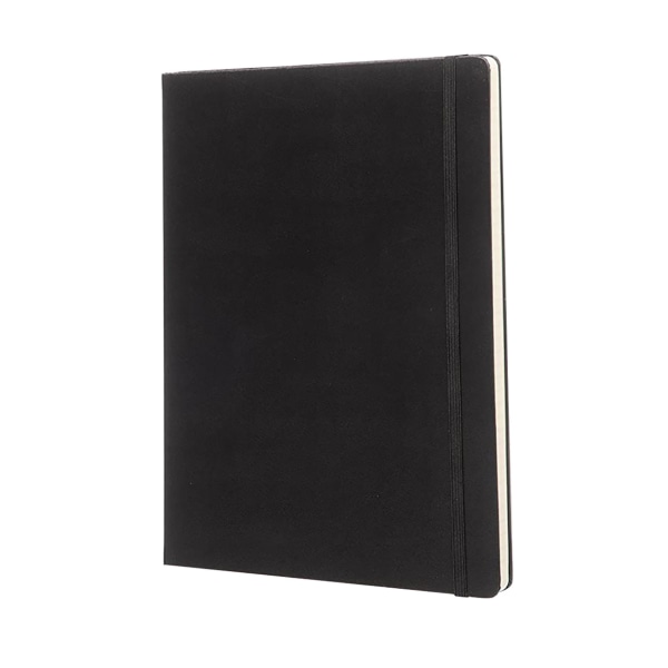 Moleskine Pro XL Soft Cover Notebook One Size Solid Black Solid Black One Size
