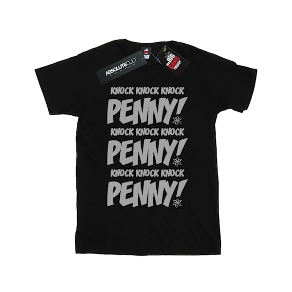 The Big Bang Theory Dam/Damer Knock Knock Penny Bomull Pojkvän Black L