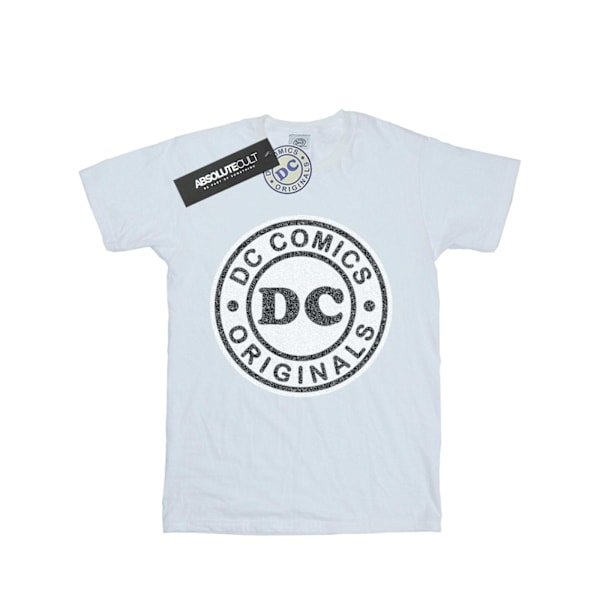 DC Comics Girls DC Originals Crackle Logo Bomull T-shirt 9-11 år White 9-11 Years