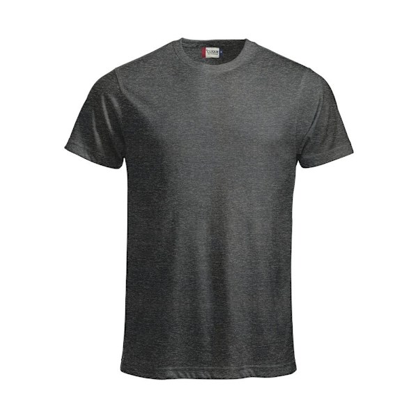 Clique Mens New Classic Melange T-Shirt XS Antracit Anthracite XS