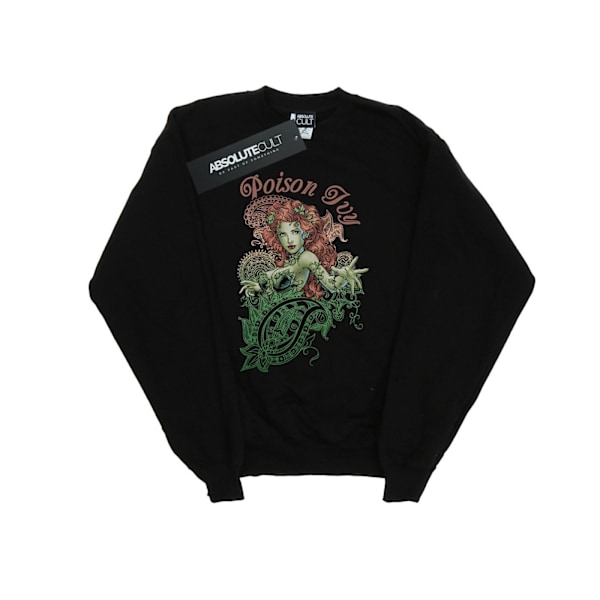 DC Comics Herr Poison Ivy Paisley Sweatshirt 3XL Svart Black 3XL