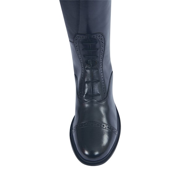 Dublin Evolution Höga Läderfältstövlar för Dam/Kvinnor 5 UK Re Black 5 UK Regular Regular
