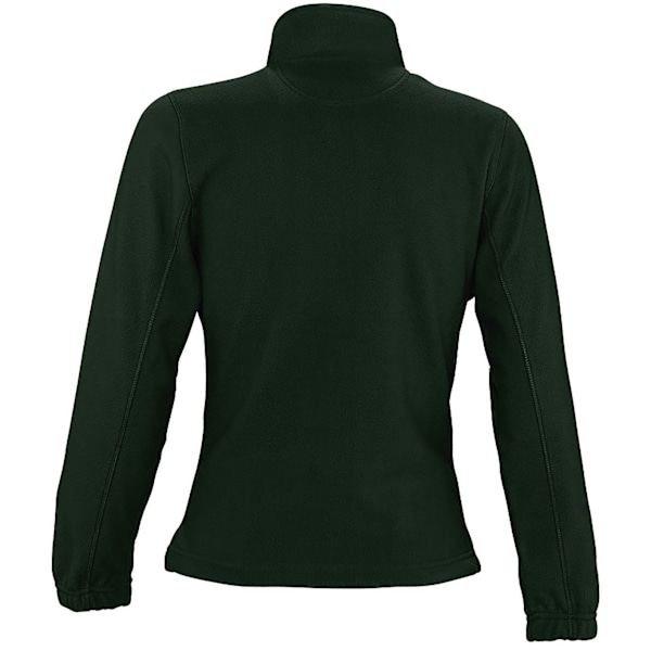 SOLS Dam/Kvinnor North Full Zip Fleece Jacka XL Forest Green Forest Green XL