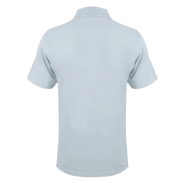 Henbury Mens Coolplus® Pique Polo Shirt 2XL Silver Grå Silver Grey 2XL