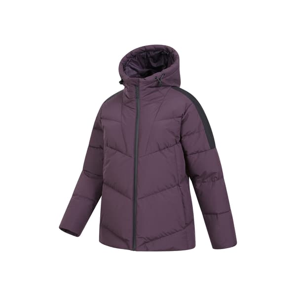 Mountain Warehouse Dam/Dam Oslo Extreme Dunvadderad Jacka Purple 8 UK