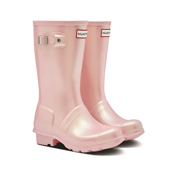 Hunter Original Pearlised Wellington Boots för barn/barn 1 UK Bella 1 UK