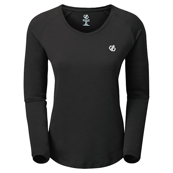 Dare 2B Dam/Dam Discern Långärmad T-shirt 16 UK Svart Black 16 UK
