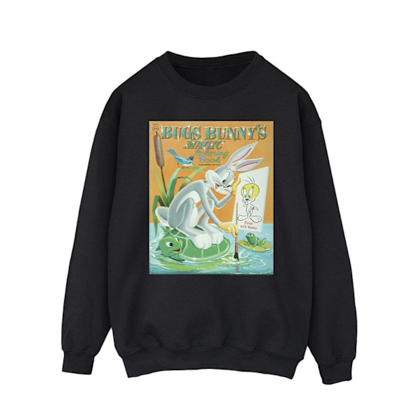 Looney Tunes Herr Bugs Bunny Målarbok Sweatshirt 3XL Svart Black 3XL