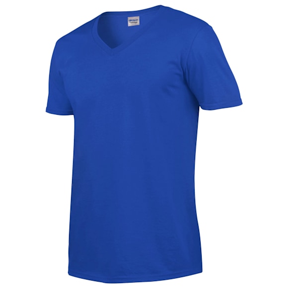 Gildan Unisex V-ringad T-shirt Softstyle för Vuxna M Royal Blå Royal Blue M