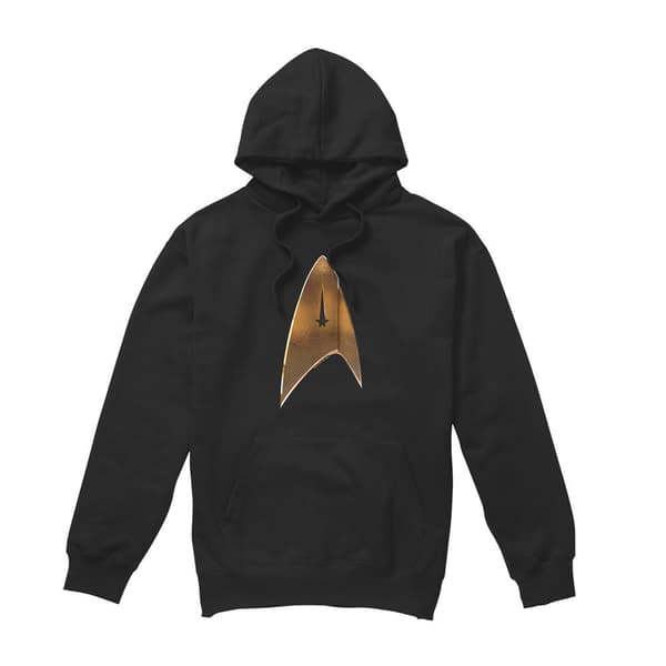 Star Trek: Discovery Herr Command Shield Hoodie S Svart Black S