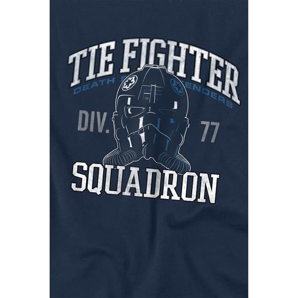 Star Wars Herr Tie Fighter Squadron T-Shirt M Marinblå Navy M