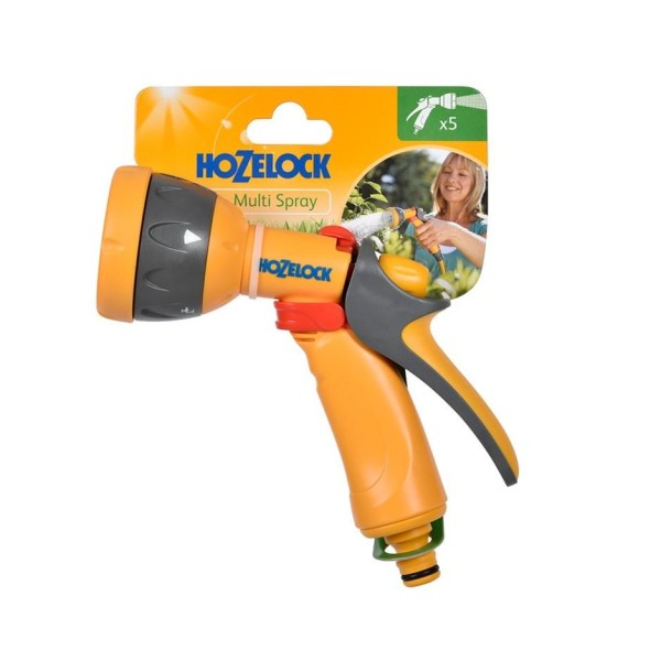 Hozelock Multispray Slang Spray Gun One Size Gul/Grå Yellow/Grey One Size