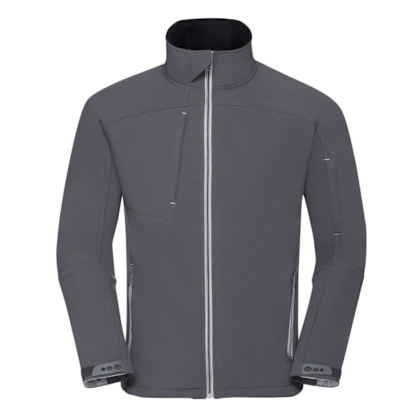 Russell Herr Bionic Softshell Jacka 4XL Iron Grey Iron Grey 4XL