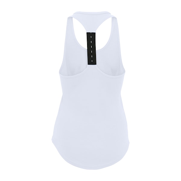 Tri Dri Dam/Kvinnors Performance Strap Back Vest XL Vit White XL