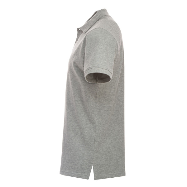 Clique Herr Manhattan Melange Poloshirt XL Grå Grey XL