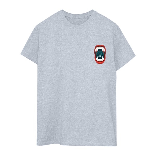 The Lost Boys Herr T-shirt med ficka med tänder 4XL Sports Grey Sports Grey 4XL