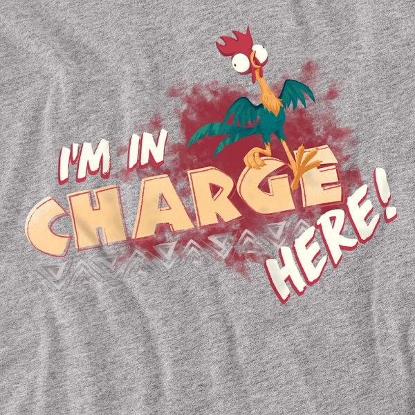 Moana Unisex Vuxen I´m In Charge T-Shirt XXL Sport Heather Sport Heather XXL