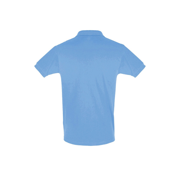 SOLS Herr Perfect Pique Kortärmad Poloskjorta XXL Sky Blue Sky Blue XXL