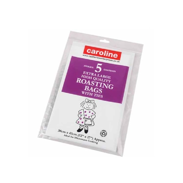 Caroline Roasting Bags (5-pack) One Size Vit White One Size