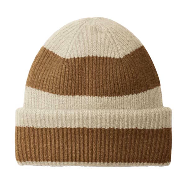 Beechfield Colour Block Beanie One Size Vanilla/Biscuit Vanilla/Biscuit One Size