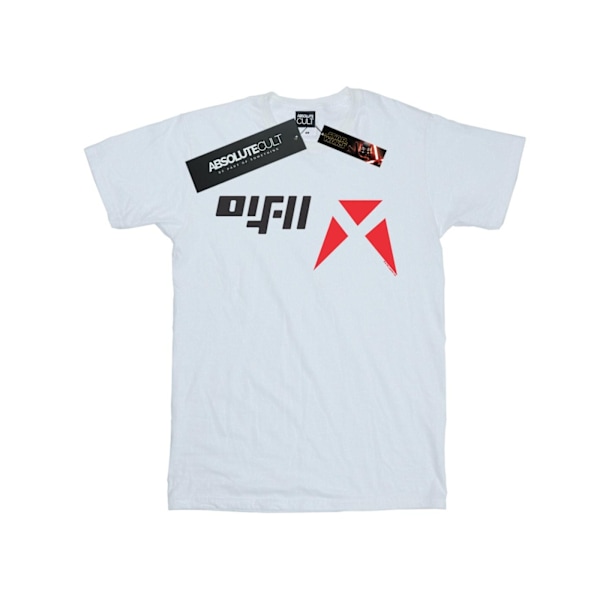 Star Wars: The Rise of Skywalker Dam/Damer Jet Trooper Militärtecken Bomull Boyfriend T-shirt XL Vit White XL