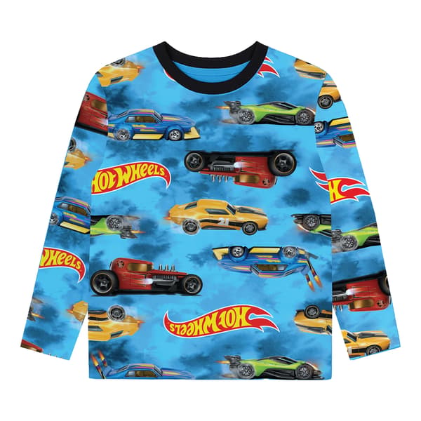 Hot Wheels Barn/Kids Bilar Logotyp Lång Pyjamas Set 5-6 År M Multicoloured 5-6 Years