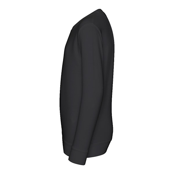 AWDis Just Hoods Barn/Kids Enfärgad Sweatshirt med Rund Hals 12-1 Jet Black 12-13 Years