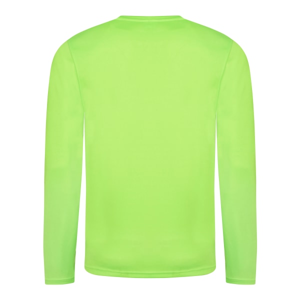 AWDis Just Cool Herr Långärmad Cool Sports Performance Plain Electric Green S