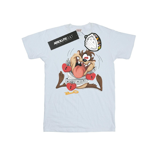 Looney Tunes Taz Valentine's Day Madly In Love T-shirt M W White M