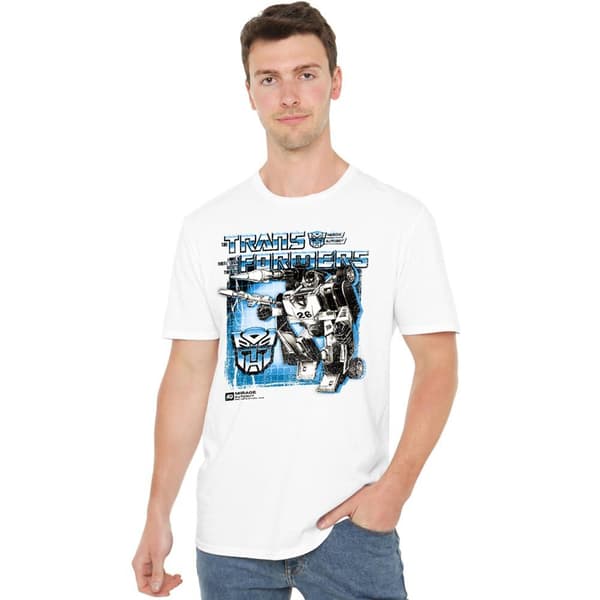 Transformers Herr Mirage Box 40-års T-shirt L Vit White L