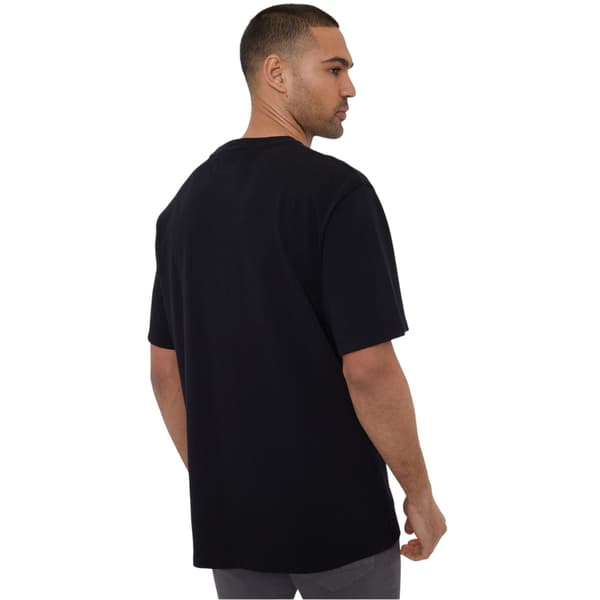 Threadbare Herr Våfflad Regular T-shirt S Svart Black S