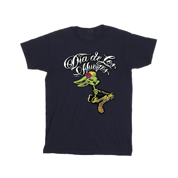 Looney Tunes Dia De Los Muertos Lola T-shirt M Marinblå Navy Blue M