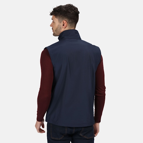 Regatta Herr Octagon 3-lagers Tryckbar Softshell Väst XS Navy XS