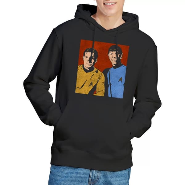 Star Trek Herr Vänner Hoodie S Svart Black S
