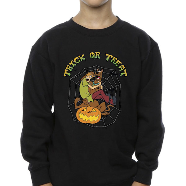 Scooby Doo Pojkar Trick Or Treat Sweatshirt 9-11 År Svart Black 9-11 Years