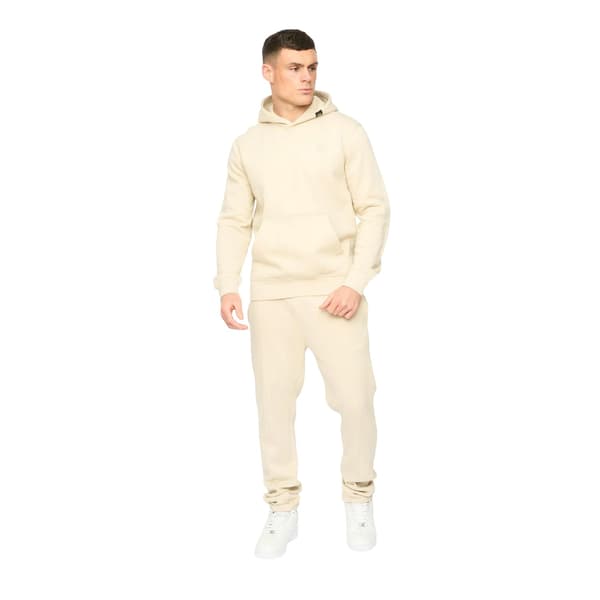 Crosshatch Herr Crufton Joggingbyxor S Ljus Sten Light Stone S