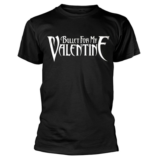 Bullet For My Valentine Unisex Vuxen Logo Bomull T-shirt XL Svart Black XL