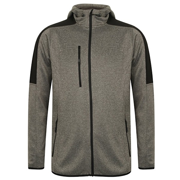 Finden & Hales Herr Typ IIR BFE Active Soft Shell Jacka M Dar Dark Grey Marl/Black M