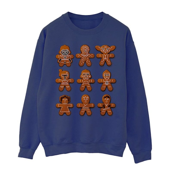 Star Wars Jul Pepparkaka Sweatshirt L Marinblå Navy Blue L