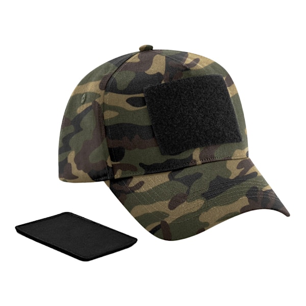 Beechfield Unisex Vuxen Camo Avtagbar Patch Baseball Cap One S Jungle One Size